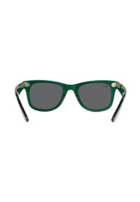 Ray-Ban okulary WAYFARER kolor zielony. Kolor: zielony