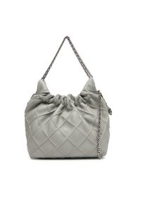 Tory Burch Torebka Mini Fleming 162451 Szary. Kolor: szary. Materiał: skórzane