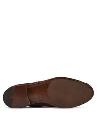 TOMMY HILFIGER - Tommy Hilfiger Półbuty Hilfiger Flexible Suede Loafer FM0FM05496 Brązowy. Kolor: brązowy. Materiał: zamsz, skóra #6
