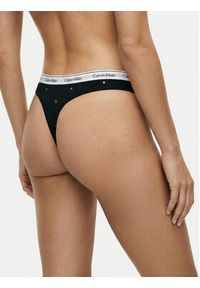 Calvin Klein Underwear Stringi 000QD5043E Czarny. Kolor: czarny. Materiał: bawełna #2