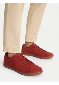 Lasocki Sneakersy CEO-COMBAT-01 MI25 Czerwony. Kolor: czerwony. Materiał: nubuk, skóra #4