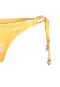 CUORI e PICCHE - Żółty dół od bikini TAN. Kolor: żółty. Materiał: materiał #3