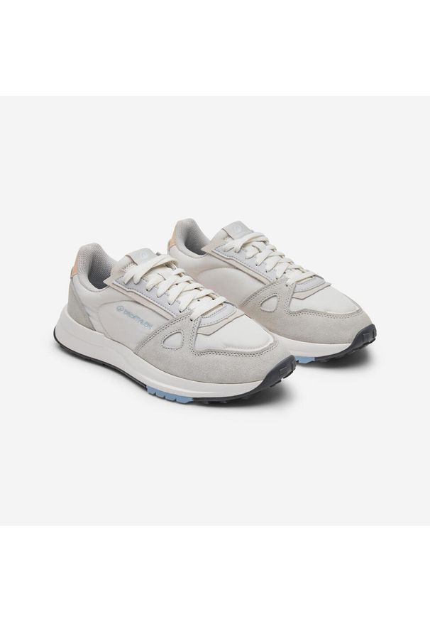 Buty sportowe damskie Decathlon RR70. Okazja: na co dzień. Kolor: szary, beżowy, biały, wielokolorowy. Materiał: guma