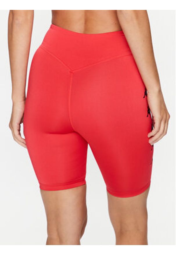 Kappa Szorty sportowe 312084 Różowy Skinny Fit. Kolor: różowy. Materiał: syntetyk