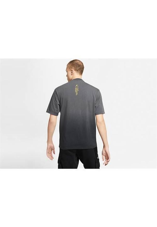 Koszulka sportowa męska Nike Air Jordan 23. Kolor: szary. Długość rękawa: krótki rękaw. Długość: krótkie. Sport: koszykówka