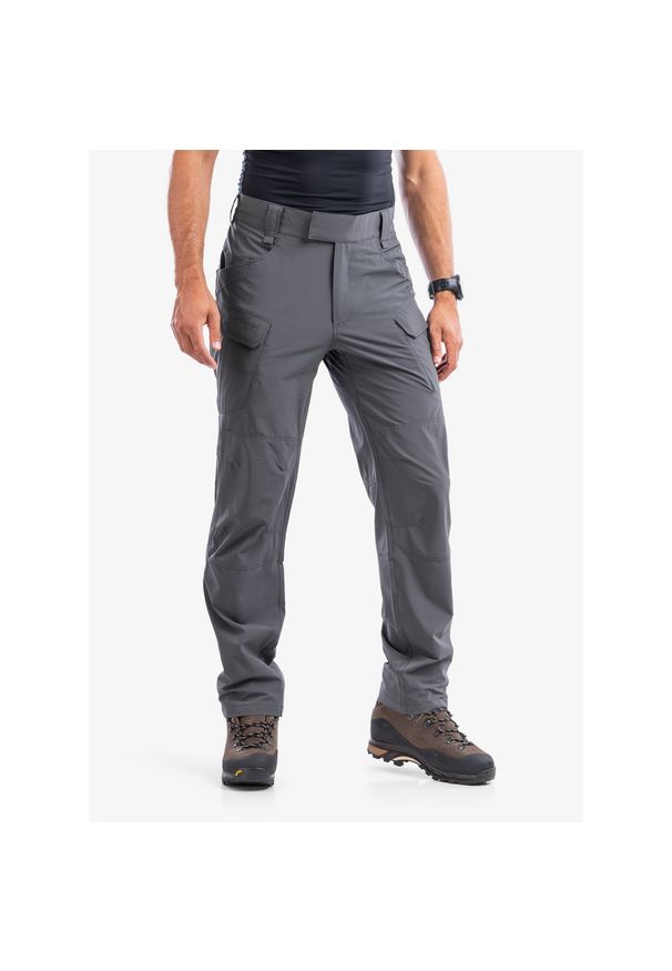 Spodnie turystyczne męskie Helikon-Tex Outdoor Tactical Pants VersaStretch Lite. Kolor: szary. Sport: outdoor