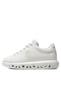 Karl Lagerfeld - KARL LAGERFELD Sneakersy KL54530 Biały. Kolor: biały. Materiał: skóra #4