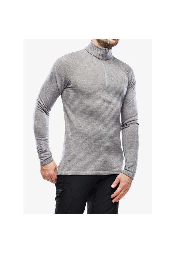Bluza termiczna męska Houdini Desoli Thermal Half Zip. Kolor: szary