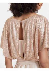 ACCESS FASHION Sukienka wieczorowa 63-3439-392 Złoty Regular Fit. Kolor: złoty. Materiał: syntetyk. Styl: wizytowy #3