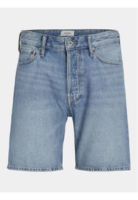 Jack & Jones - Jack&Jones Szorty jeansowe Chris Cooper 12252858 Niebieski Relaxed Fit. Kolor: niebieski. Materiał: bawełna