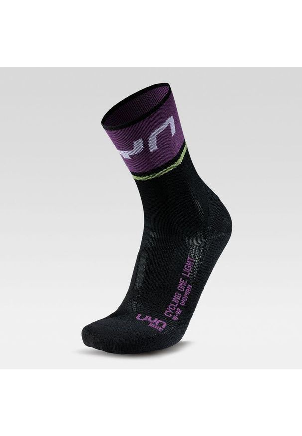 UYN - Skarpety rowerowe WOMAN CYCLING ONE LIGHT SOCKS r.39-40. Kolor: czarny