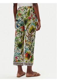 LOLA CASADEMUNT Spodnie materiałowe LS2514016 Kolorowy Relaxed Fit. Materiał: wiskoza. Wzór: kolorowy