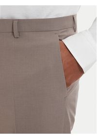 Hugo - HUGO Garnitur Arti-Hesten 50544524 Brązowy jasny Extra Slim Fit. Kolor: brązowy. Materiał: syntetyk #3