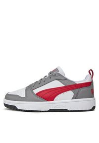 Puma Sneakersy Puma Rebound V6 Lo Jr 393833 09 Kolorowy. Materiał: skóra. Wzór: kolorowy