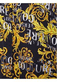 Versace Jeans Couture Koszula 74HAL201 Czarny Regular Fit. Kolor: czarny. Materiał: wiskoza