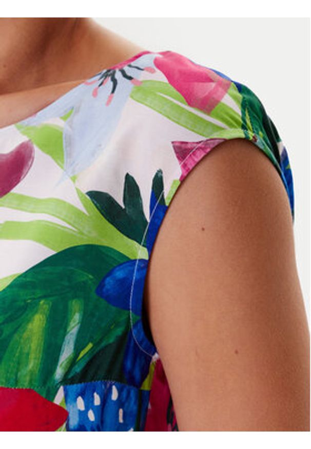 Tatuum Bluzka Afeli T2511.046 Kolorowy Regular Fit. Materiał: wiskoza. Wzór: kolorowy