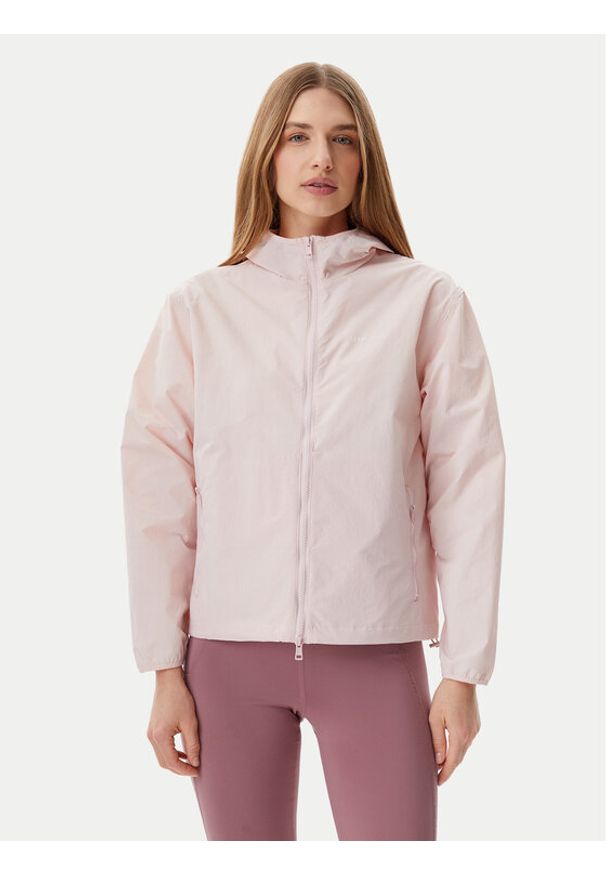 Guess Jeans Płaszcz przejściowy W5GL29 WH8N2 Beżowy Regular Fit. Kolor: beżowy. Materiał: syntetyk