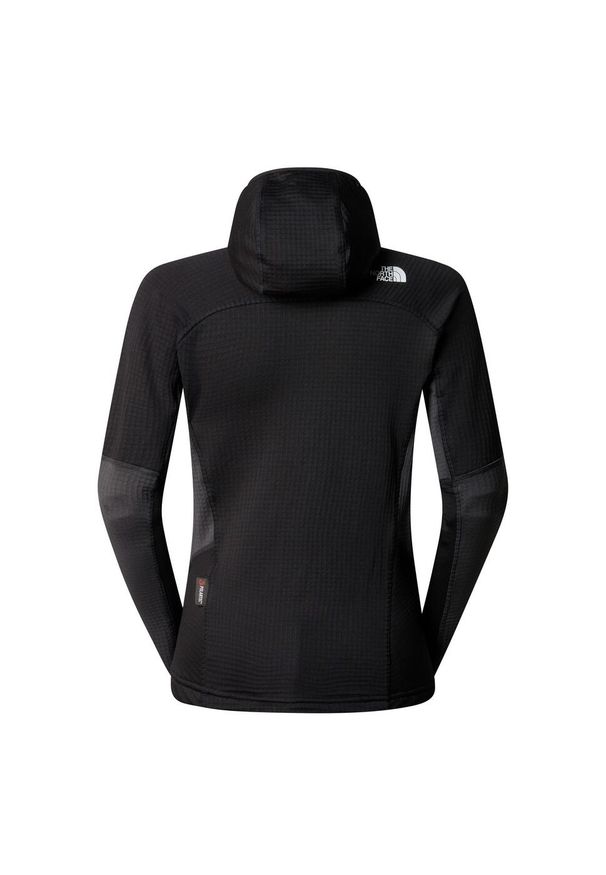 Bluza damska The North Face Stormgap Powergrid z kapturem. Typ kołnierza: kaptur. Kolor: zielony, wielokolorowy, brązowy