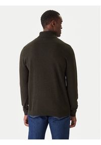 Jack & Jones Golf Basic 12258051 Czarny Regular Fit. Typ kołnierza: golf. Kolor: czarny. Materiał: bawełna #2