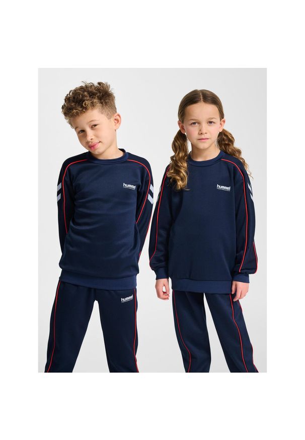 Bluza dziecięca Hummel Interlock. Kolor: wielokolorowy, niebieski, zielony. Sport: fitness