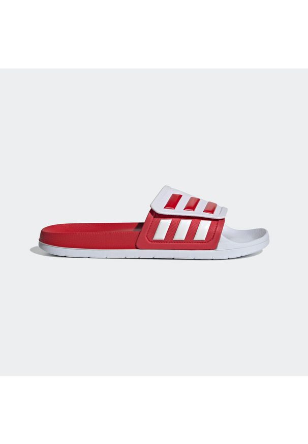 Adidas - adilette TND Slides. Kolor: biały, wielokolorowy, czerwony