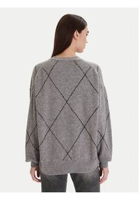 ViCOLO Kardigan 77070F Szary Regular Fit. Kolor: szary. Materiał: wełna #5