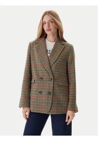 Mustang Marynarka Marlow 1016743 Brązowy Relaxed Fit. Kolor: brązowy. Materiał: syntetyk #1