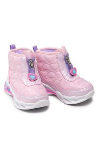 skechers - Skechers Śniegowce Heart Hugger 302666N/PKMT Różowy. Kolor: różowy. Materiał: materiał #4