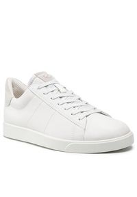 ecco - ECCO Sneakersy Street Lite M 52130458336 Biały. Kolor: biały. Materiał: skóra