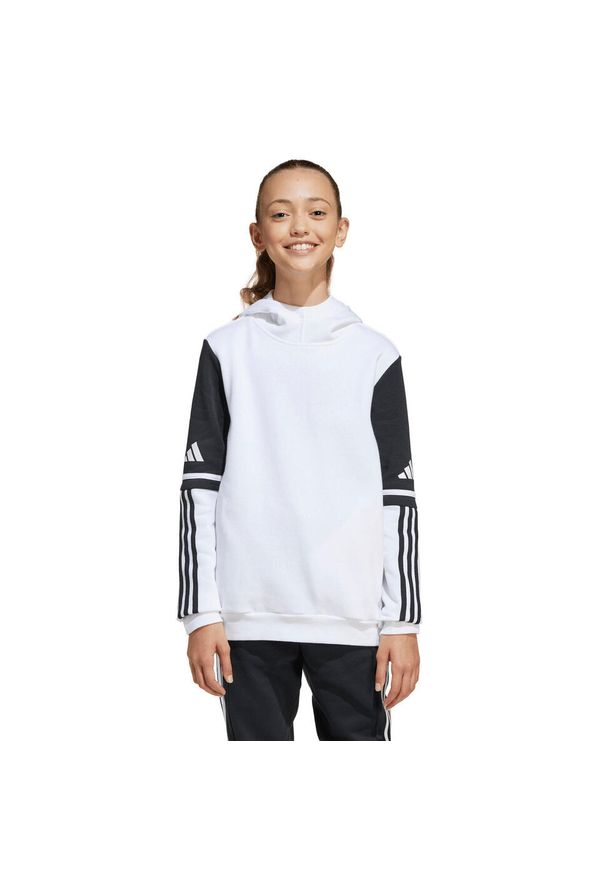Adidas - Bluza dla dzieci adidas Squadra 25 Sweat Hoody. Kolor: czarny, biały, wielokolorowy. Sport: piłka nożna