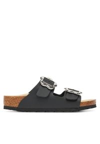 Klapki Birkenstock. Kolor: czarny