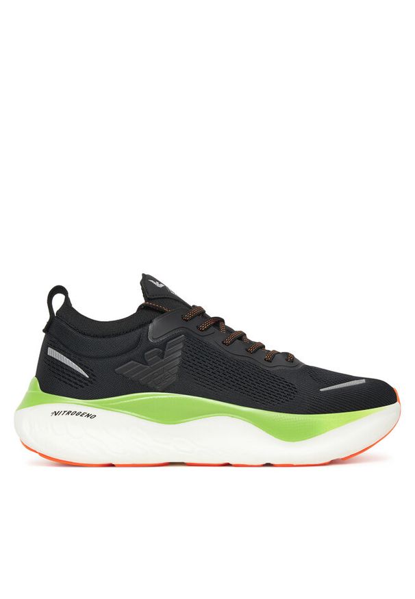 Sneakersy EA7 Emporio Armani. Kolor: czarny