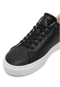 Calvin Klein Sneakersy Cupsole Lace Up W/Ml HW0HW02288 Czarny. Kolor: czarny. Materiał: skóra #4