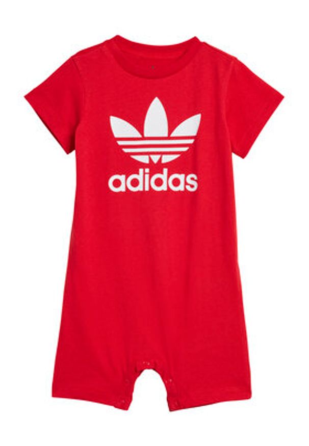 Adidas - adidas Romper Gift Set IM8430 Czerwony. Kolor: czerwony. Materiał: bawełna