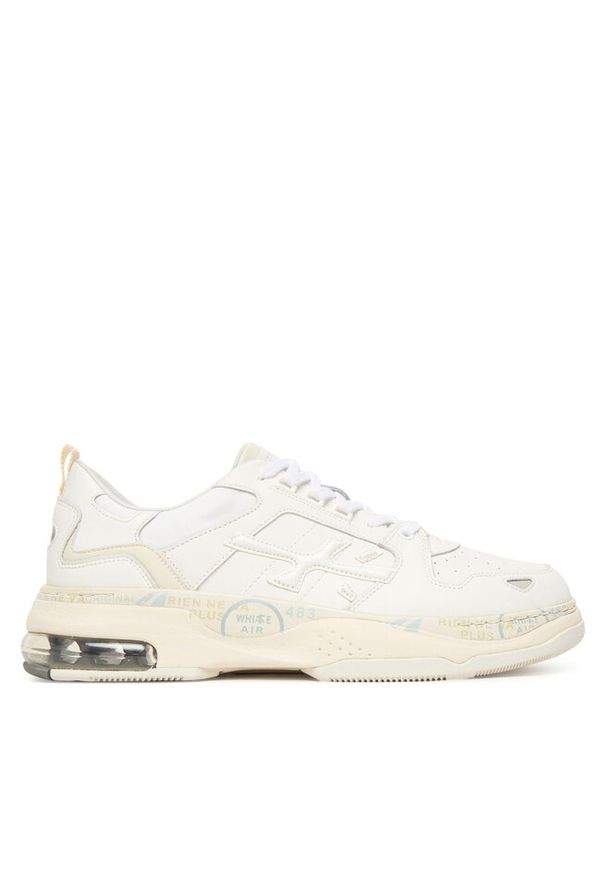Sneakersy Premiata. Kolor: biały
