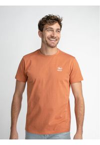 Petrol Industries T-Shirt M-1030-TSR609 Pomarańczowy Regular Fit. Kolor: pomarańczowy #1