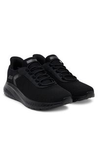 skechers - Skechers Sneakersy Bobs Squad Chaos-Tough Walk 118303/BBK Czarny. Kolor: czarny. Materiał: materiał #3
