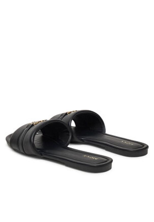 MEXX Klapki R24SS944932 Czarny. Kolor: czarny. Materiał: materiał, syntetyk