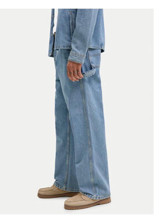 Jack & Jones Jeansy Alex 12272222 Niebieski Baggy Fit. Kolor: niebieski