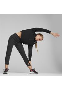 Spodnie Dresowe Sportowe Damskie Puma Evostripe. Kolor: czarny. Materiał: dresówka. Sport: fitness #2