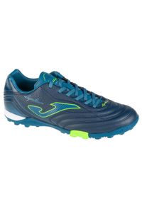 Joma - Buty piłkarskie turfy męskie, Aguila 24 AGUW. Kolor: niebieski. Materiał: materiał, syntetyk, tkanina. Sport: piłka nożna