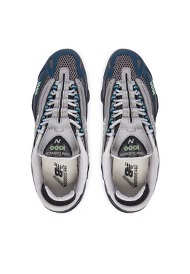 New Balance Sneakersy M1000S M Granatowy. Kolor: niebieski. Materiał: materiał