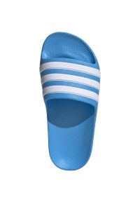 Adidas - Klapki adidas Adilette Aqua Slides Jr ID2621 niebieskie. Okazja: na plażę. Kolor: niebieski. Materiał: syntetyk. Styl: sportowy #7