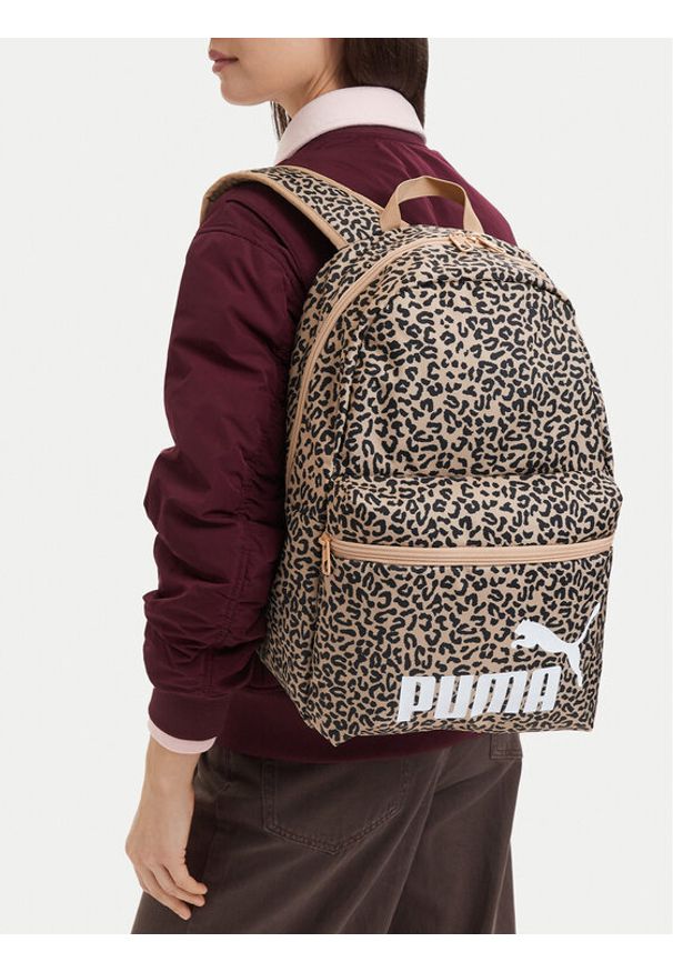 Puma Plecak C-PHASE 91169 08 Brązowy. Kolor: brązowy. Materiał: materiał