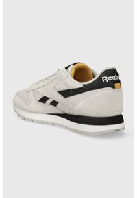 Reebok sneakersy zamszowe Classic Leather kolor szary. Nosek buta: okrągły. Zapięcie: sznurówki. Kolor: szary. Materiał: zamsz. Model: Reebok Classic #2