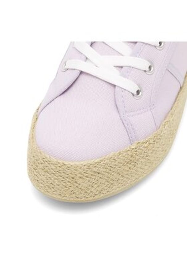 DeeZee Espadryle WSS21067-01 Fioletowy. Kolor: fioletowy. Materiał: materiał