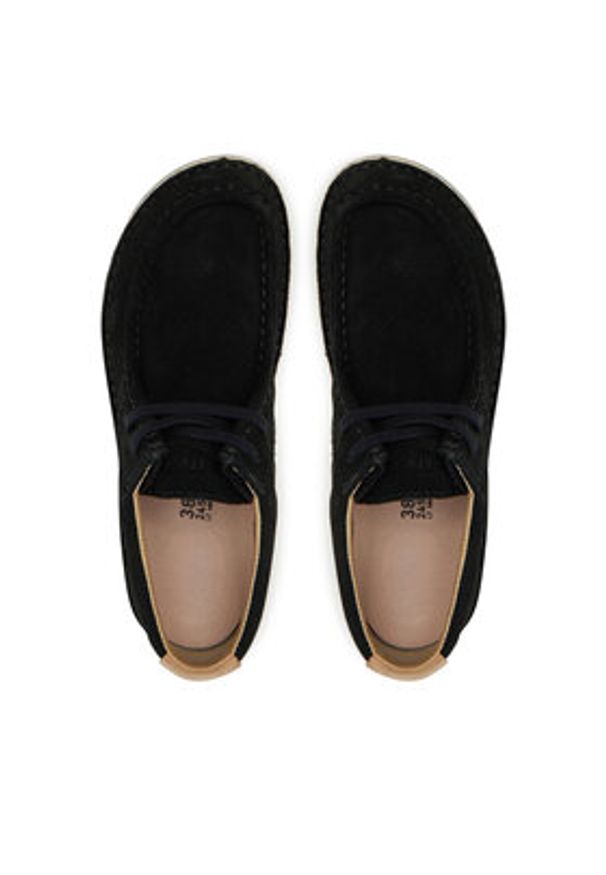 Birkenstock Półbuty Pasadena 1029666 Czarny. Kolor: czarny. Materiał: zamsz, skóra