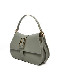 Furla Torebka Flow Mini Top Handle WB01032-BX2045-3291S-1007 Szary. Kolor: szary. Materiał: skórzane #3