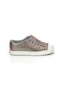 Native Shoes - Buty miejskie dziecięce NATIVE JEFFERSON BLING YOUTH. Kolor: brązowy. Sport: turystyka piesza