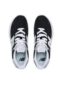 New Balance Sneakersy WL574ZSA Czarny. Kolor: czarny. Materiał: zamsz, skóra. Model: New Balance 574 #7